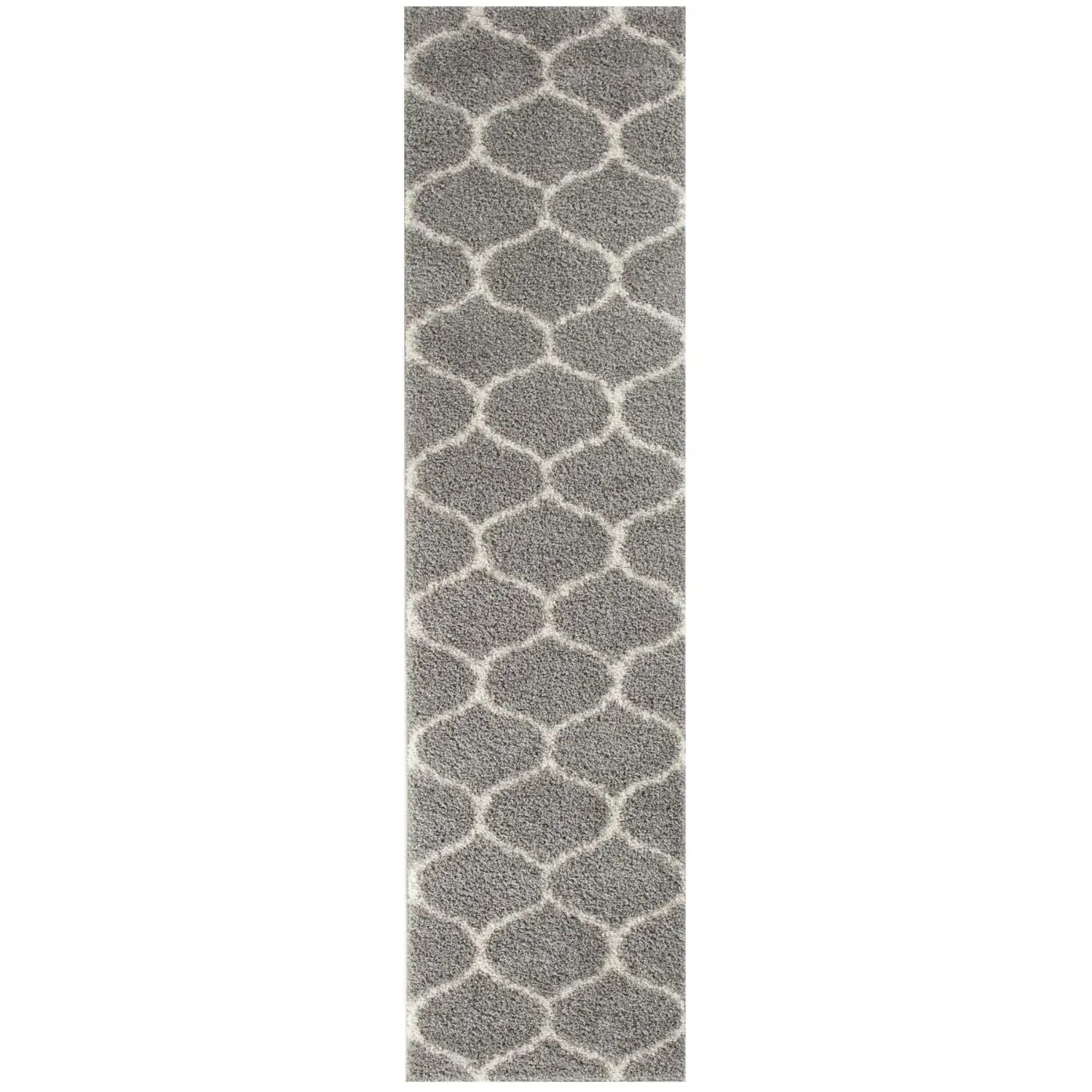 610_Moroccan_Grey_Shaggy_Rug-4 - Bobobiy