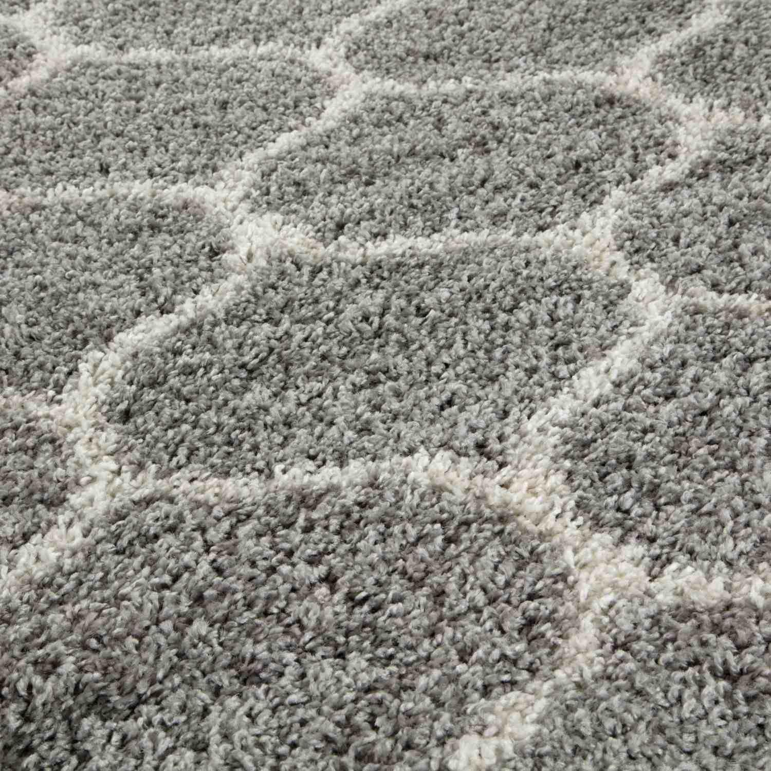 610_Moroccan_Grey_Shaggy_Rug-5 - Bobobiy