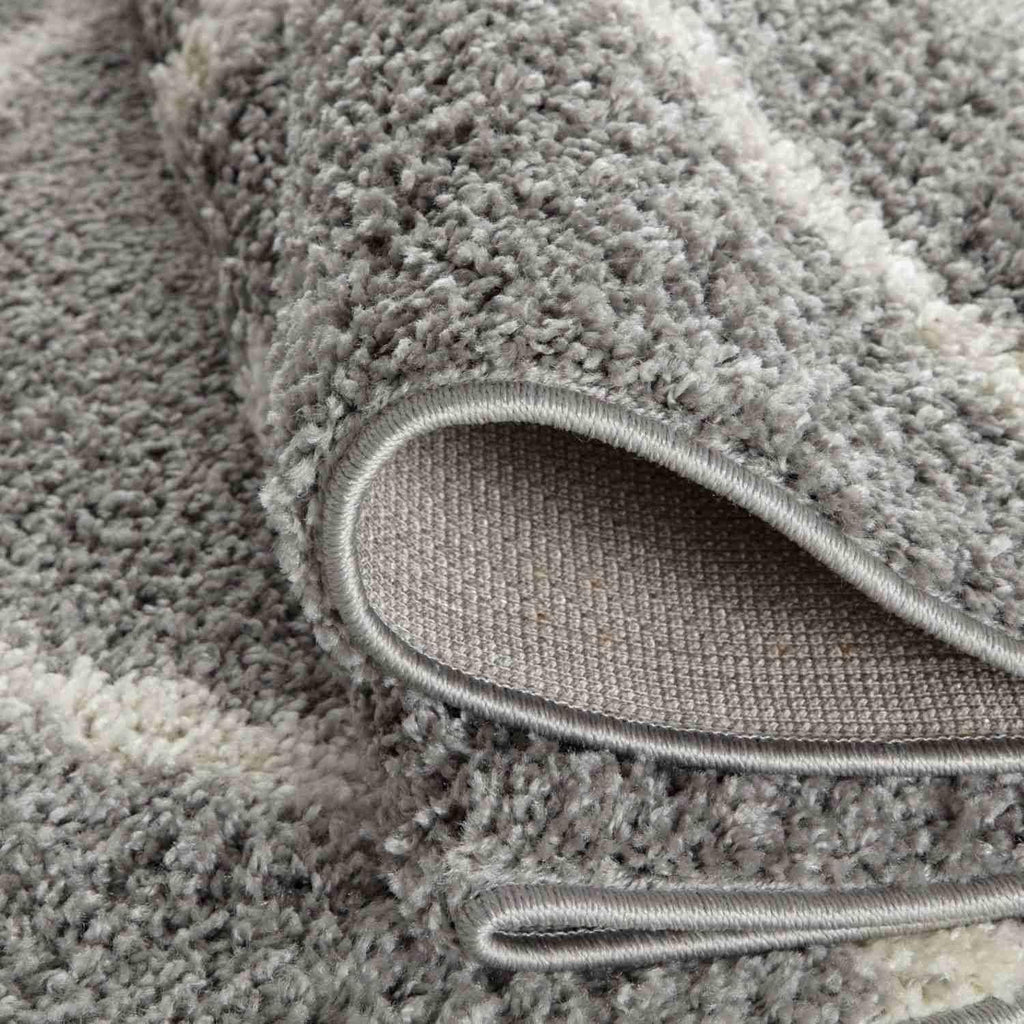 610_Moroccan_Grey_Shaggy_Rug-6 - Bobobiy