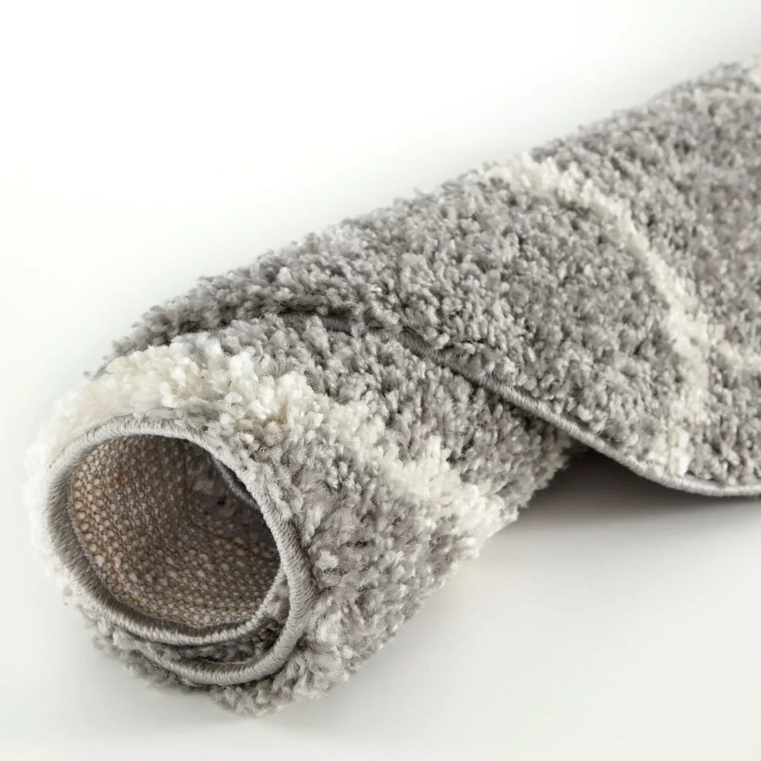 610_Moroccan_Grey_Shaggy_Rug-8 - Bobobiy