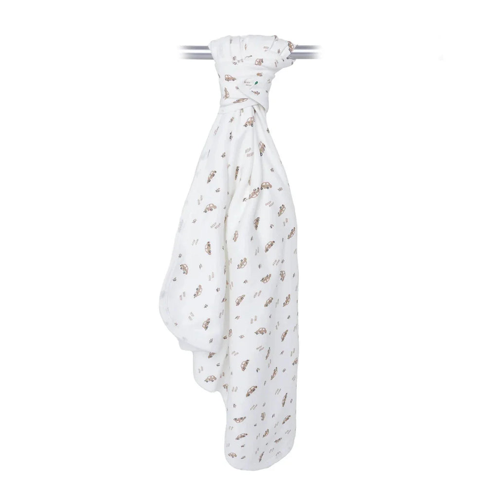Bebecix Boys Cotton Jersey Blankets - Ecru