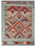 Maimana Afghanistan Kilim Rug - 175 x129 cm - Handmade