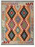 Maimana Afghanistan Kilim Rug - 140 x105 cm - Handmade