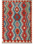 Maimana Afghanistan Kilim Rug - 145 x102 cm - Handmade