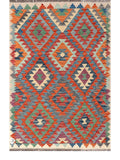 Maimana Afghanistan Kilim Rug - 150 x103 cm - Handmade
