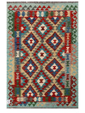Maimana Afghanistan Kilim Rug - 153 x99 cm - Handmade