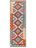 Maimana Afghanistan Kilim Rug - 182 x63 cm - Handmade