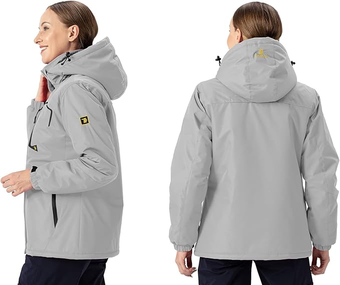 Womens Ski Jacket Waterproof Warm Winter Snow Rain Coat Size XL TBY