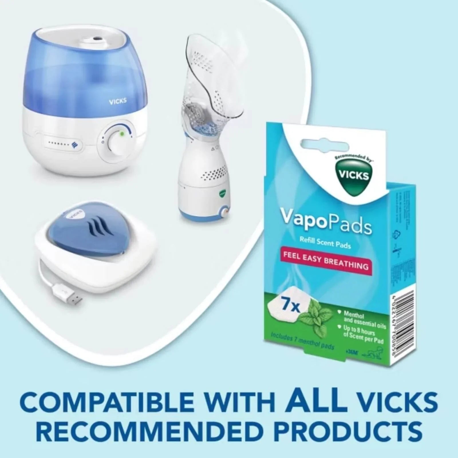 Vicks Menthol Scent Pads