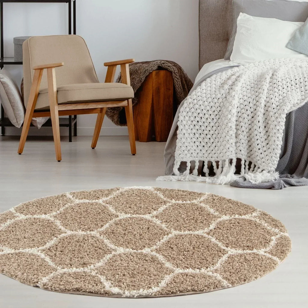 620_Moroccan_Beige_Shaggy_Rug-26 - Bobobiy