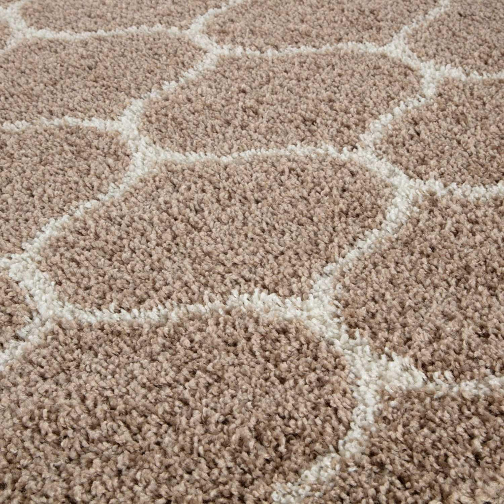 620_Moroccan_Beige_Shaggy_Rug-5 - Bobobiy