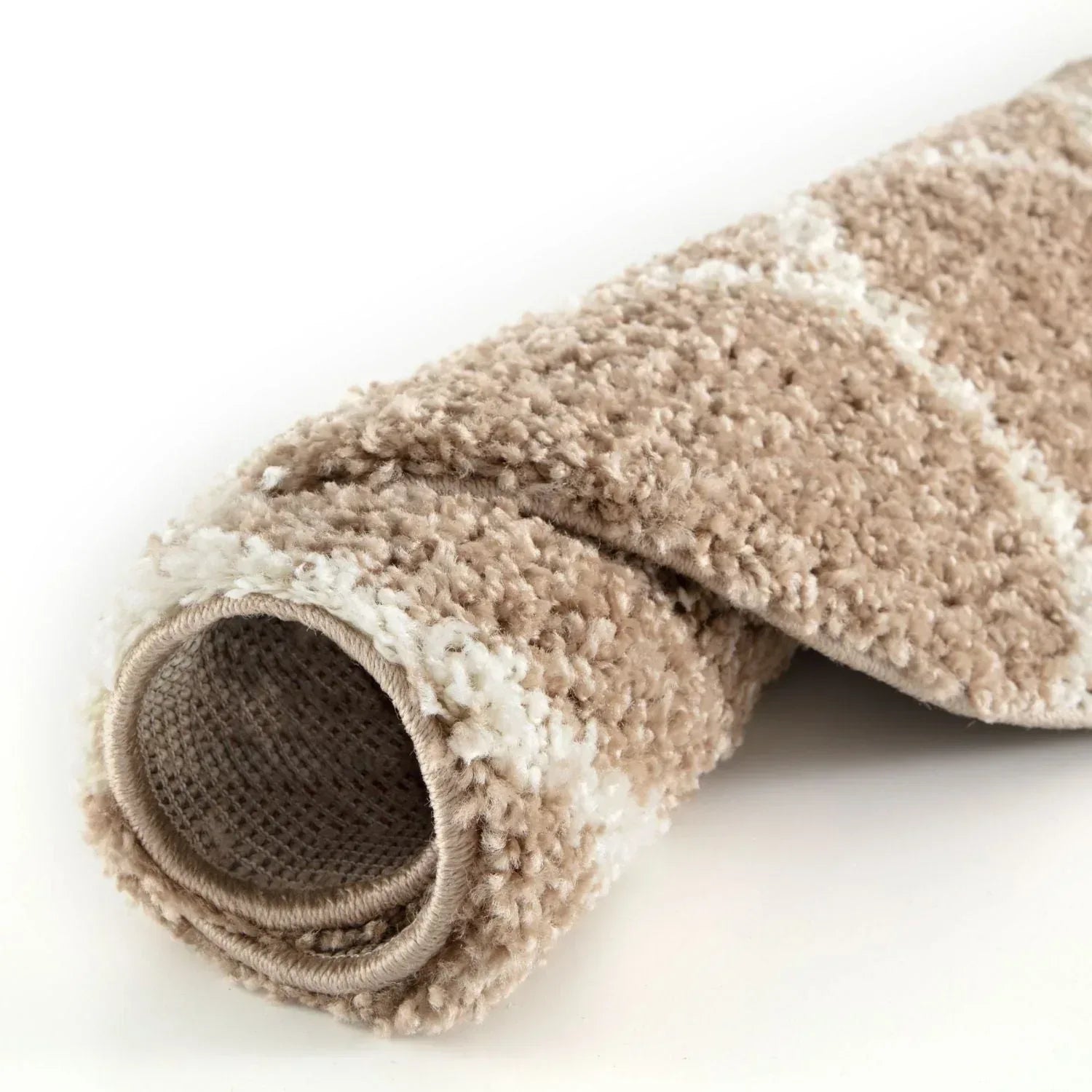 620_Moroccan_Beige_Shaggy_Rug-9 - Bobobiy