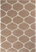 620_Moroccan_Beige_Shaggy_Rug - Bobobiy