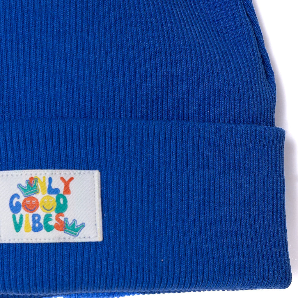 HelloBaby Beanie - Sax Blue