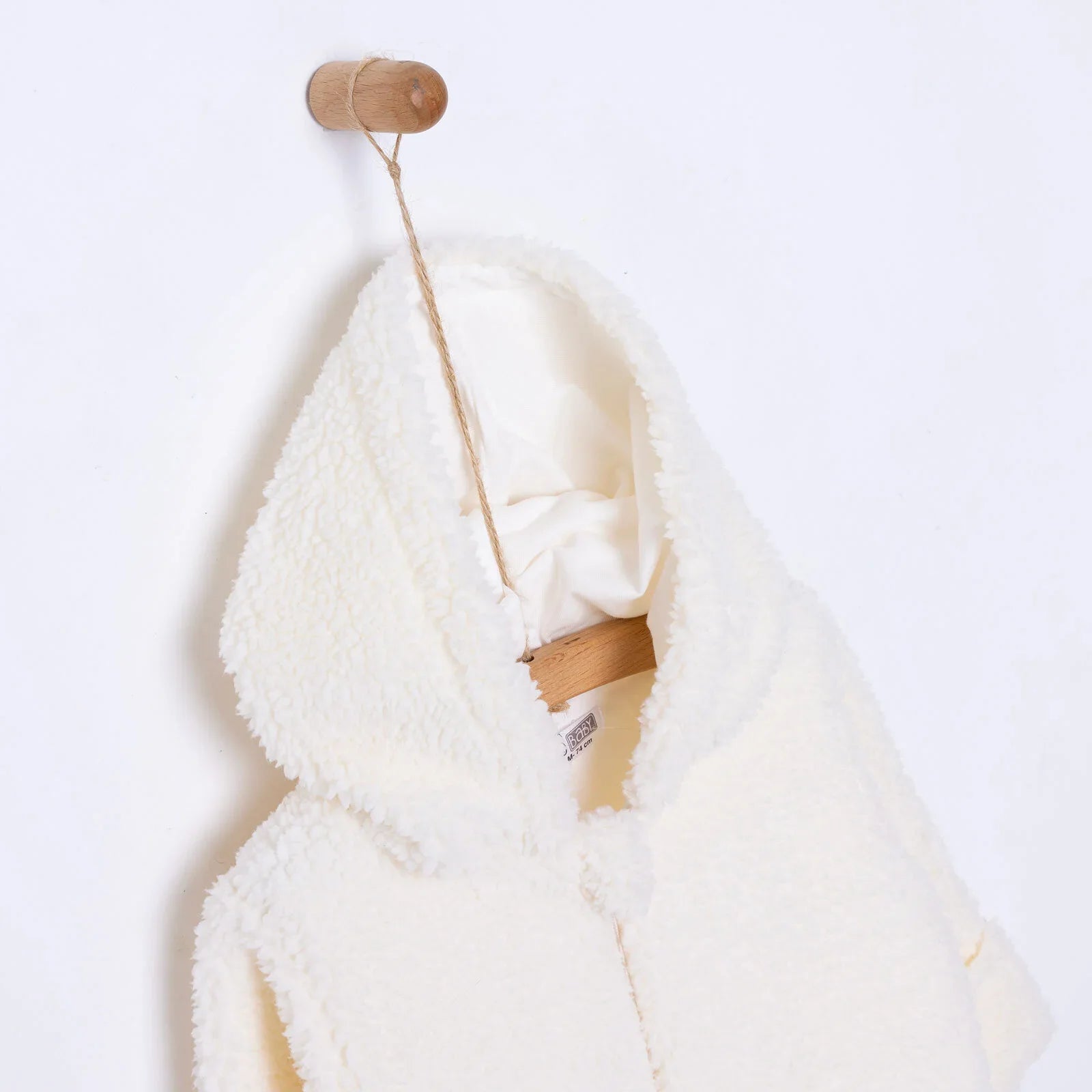 HelloBaby Newborn Unisex Baby Jumpsuit - Ecru