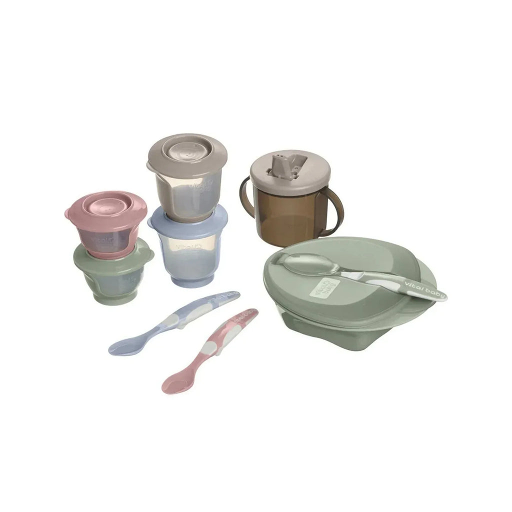 Vital Baby Nourish Start Weaning Kit - Natural - Bobobiy