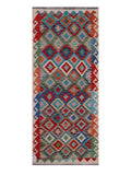 Maimana Afghanistan Kilim Rug - 192 x81 cm - Handmade