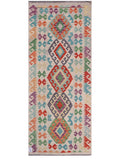 Maimana Afghanistan Kilim Rug - 198 x81 cm - Handmade