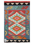 Maimana Afghanistan Kilim Rug - 93 x 56 cm - Handmade