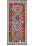 Maimana Afghanistan Kilim Rug - 195 x87 cm - Handmade