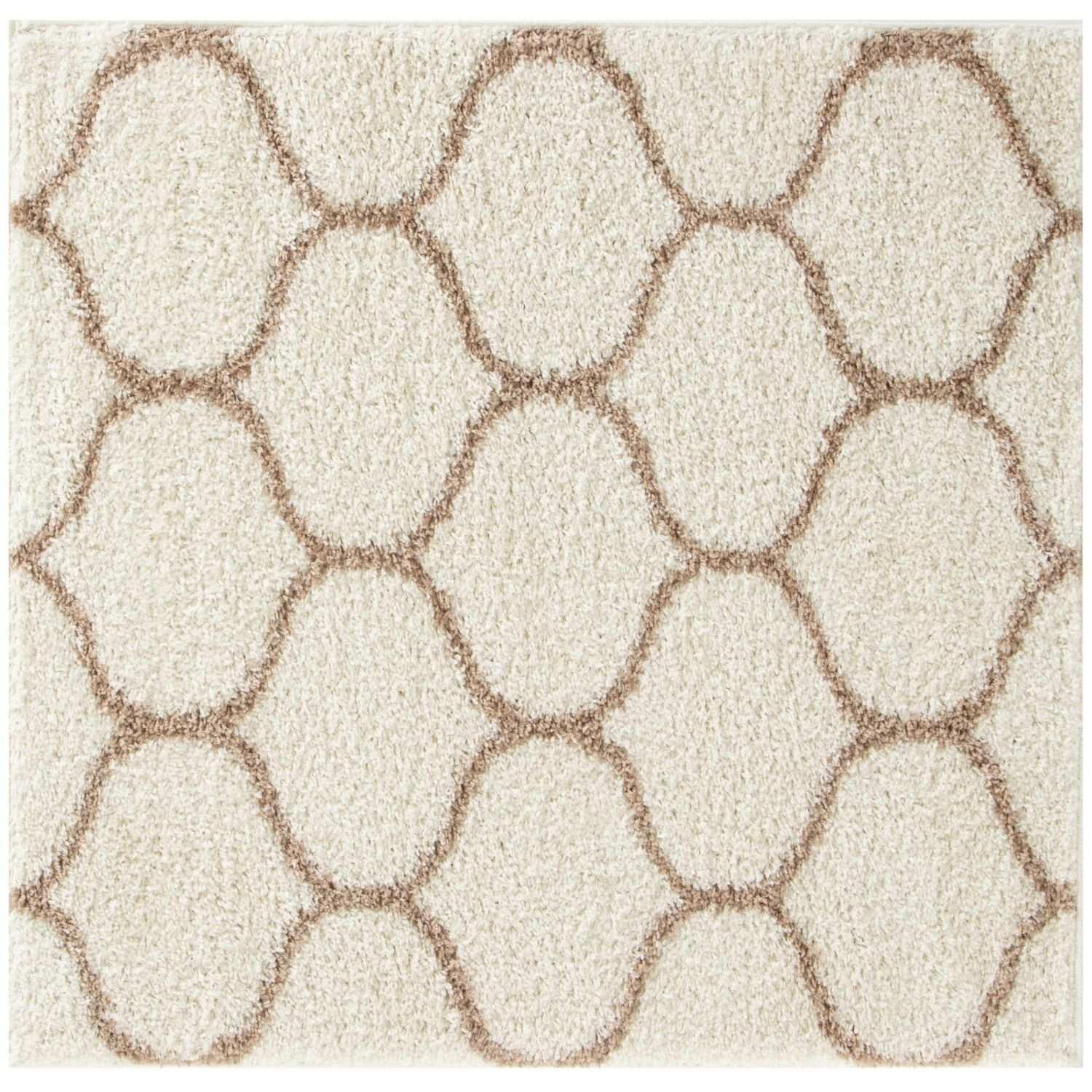 630_Moroccan_Ivory_Shaggy_Rug-2 - Bobobiy