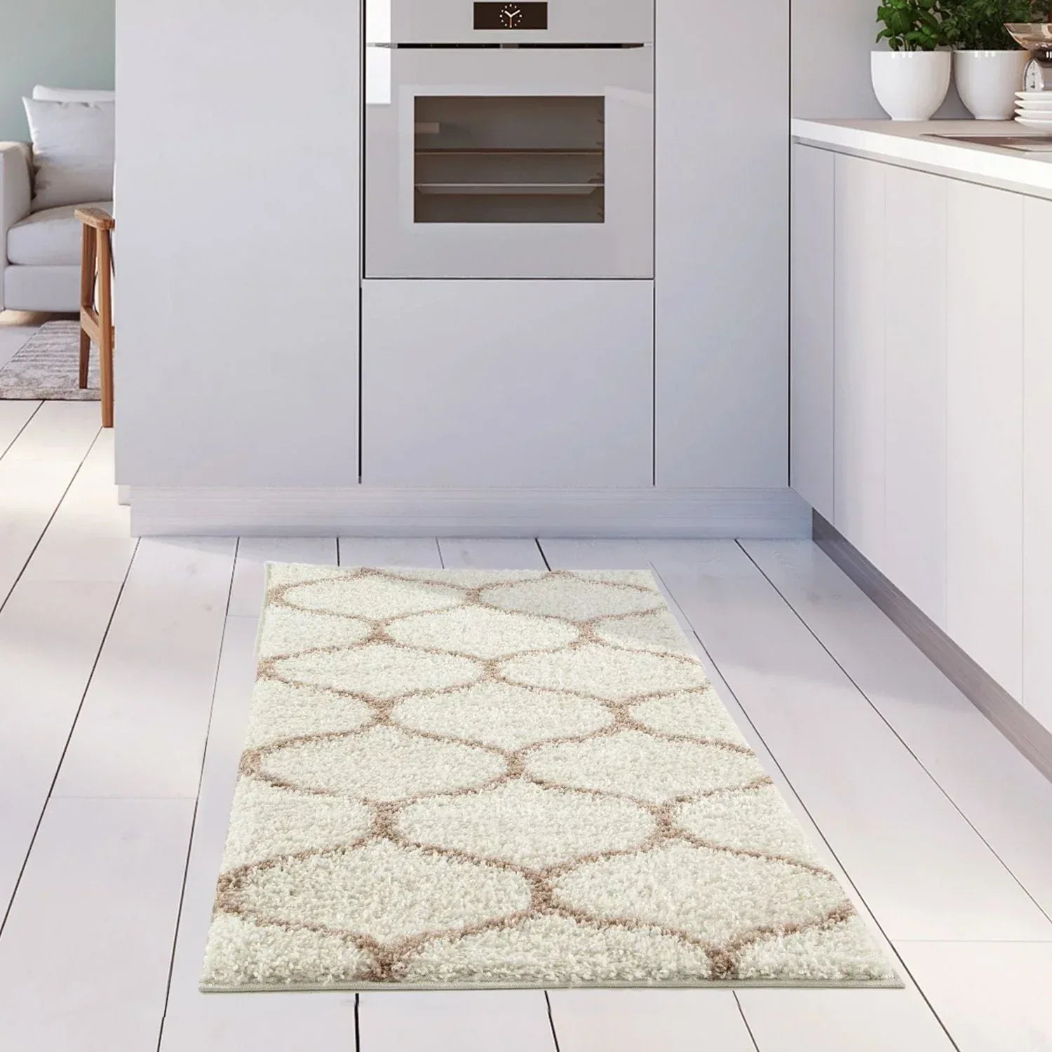 630_Moroccan_Ivory_Shaggy_Rug-25 - Bobobiy
