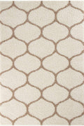 630_Moroccan_Ivory_Shaggy_Rug - Bobobiy