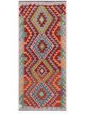 Maimana Afghanistan Kilim Rug - 195 x85 cm - Handmade