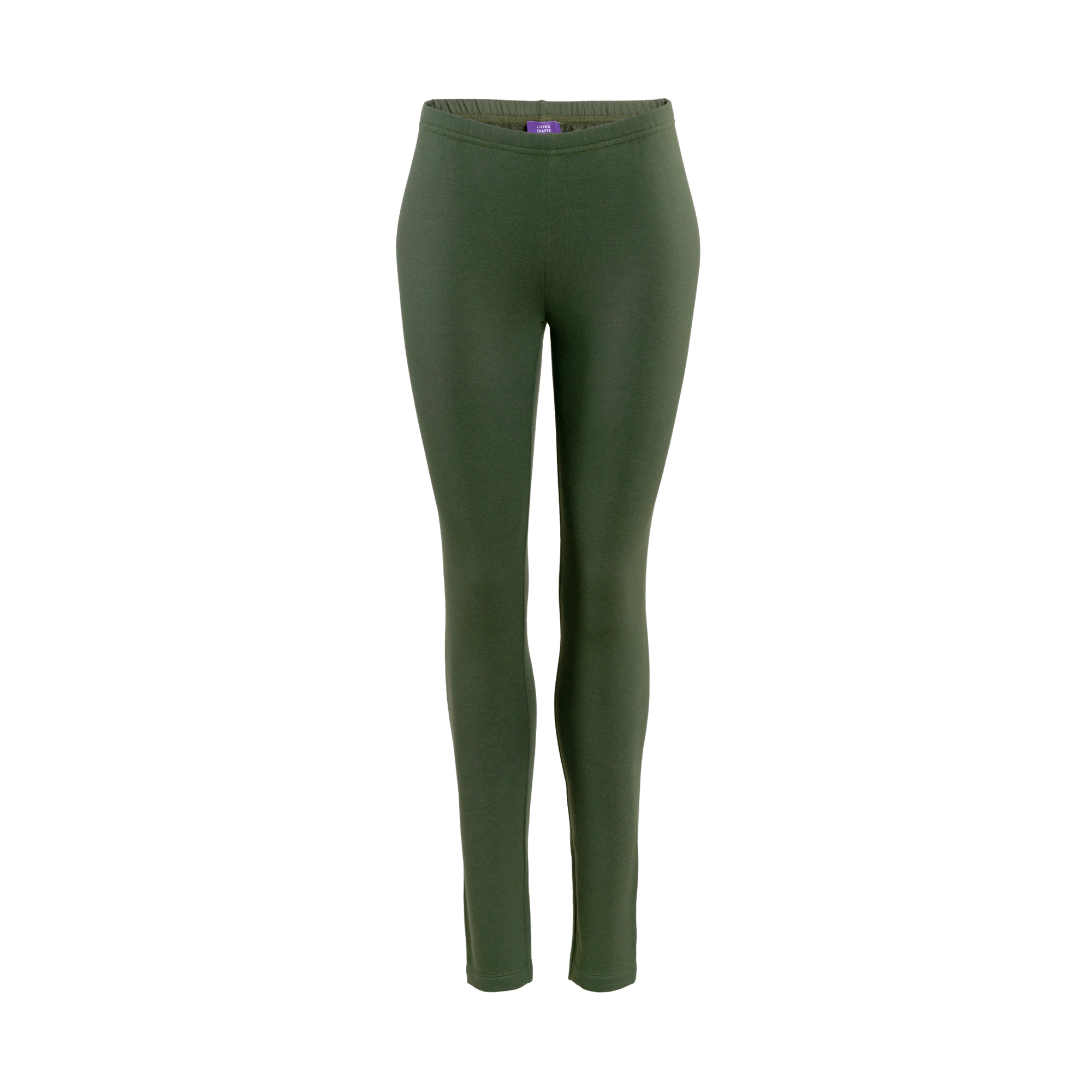 Organic Stretch Fleece Leggings: Womens