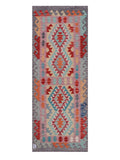 Maimana Afghanistan Kilim Rug - 199 x76 cm - Handmade