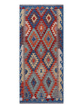 Maimana Afghanistan Kilim Rug - 193 x85 cm - Handmade