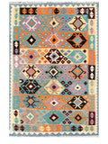 Maimana Afghanistan Kilim Rug - 248 x164 cm - Handmade
