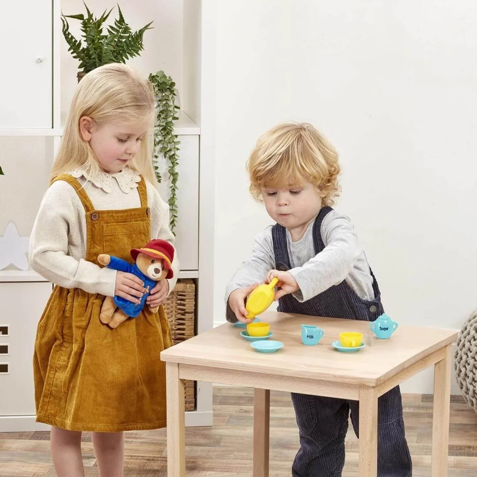 Paddington Soft Toy and Tea Set