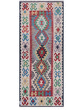 Maimana Afghanistan Kilim Rug - 203 x84 cm - Handmade