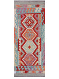 Maimana Afghanistan Kilim Rug - 190 x77 cm - Handmade