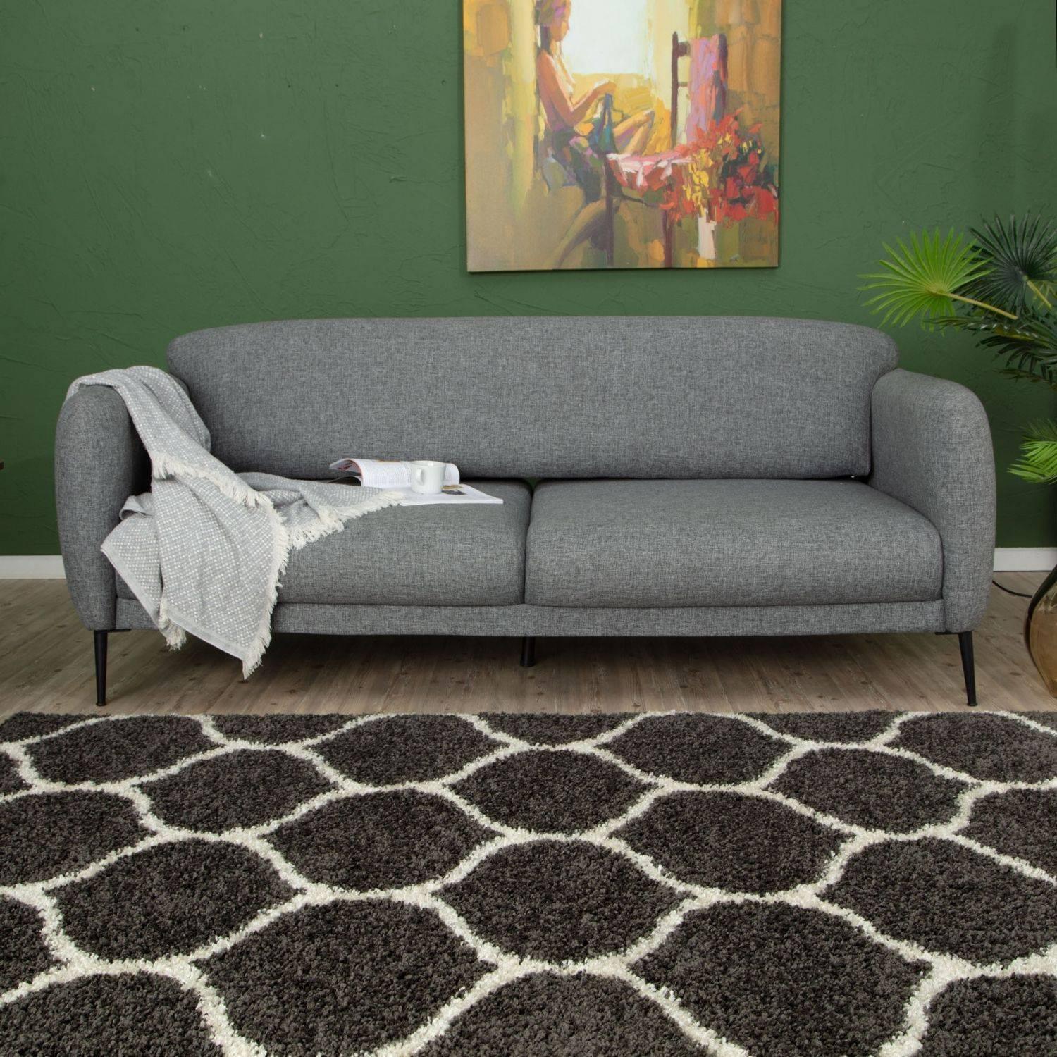640_Moroccan_Dark_Grey_Shaggy_Rug-10 - Bobobiy