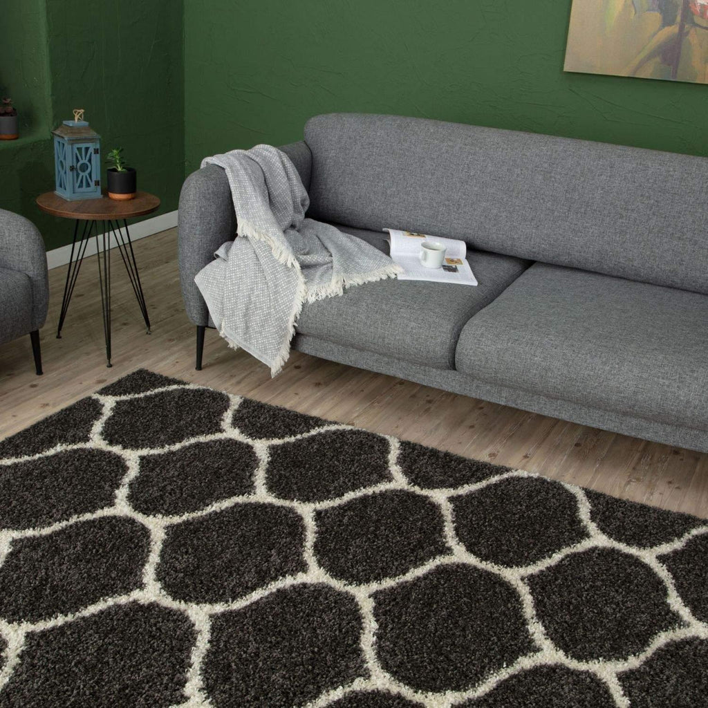640_Moroccan_Dark_Grey_Shaggy_Rug-11 - Bobobiy