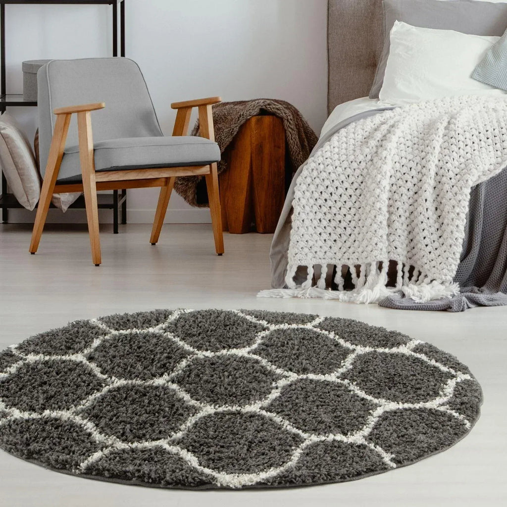640_Moroccan_Dark_Grey_Shaggy_Rug-17 - Bobobiy