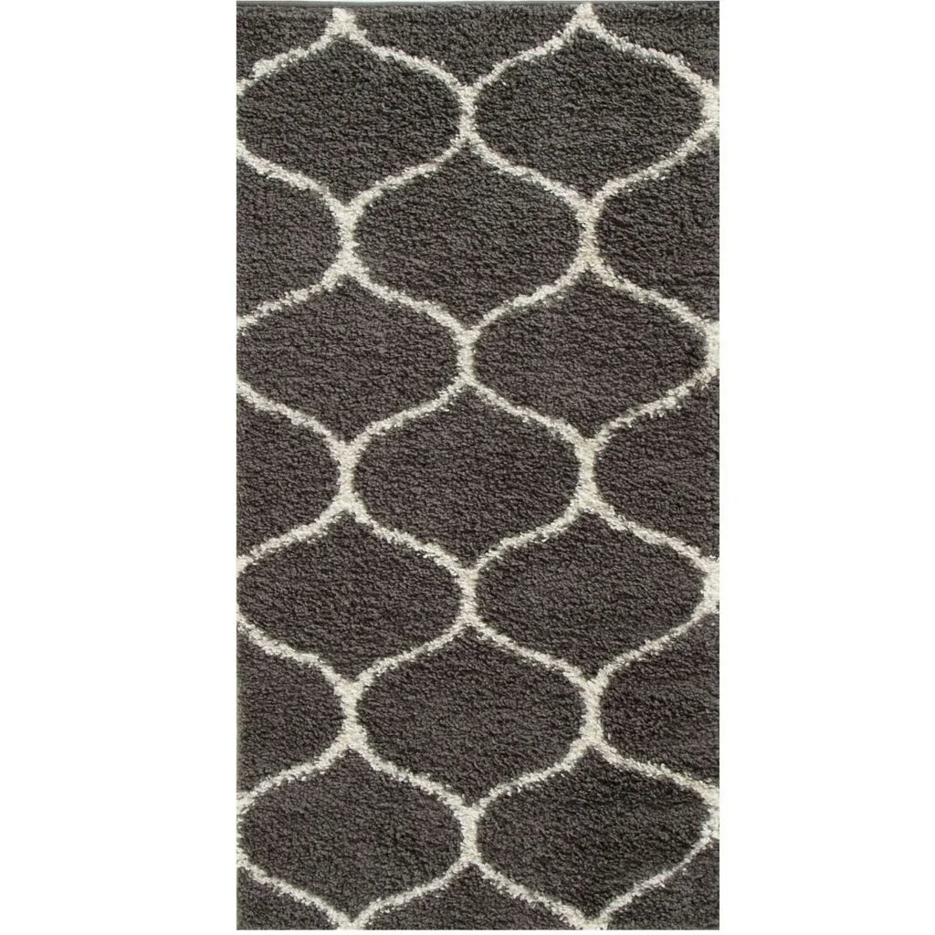 640_Moroccan_Dark_Grey_Shaggy_Rug-3 - Bobobiy