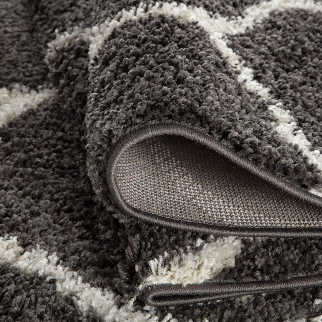 640_Moroccan_Dark_Grey_Shaggy_Rug-6 - Bobobiy