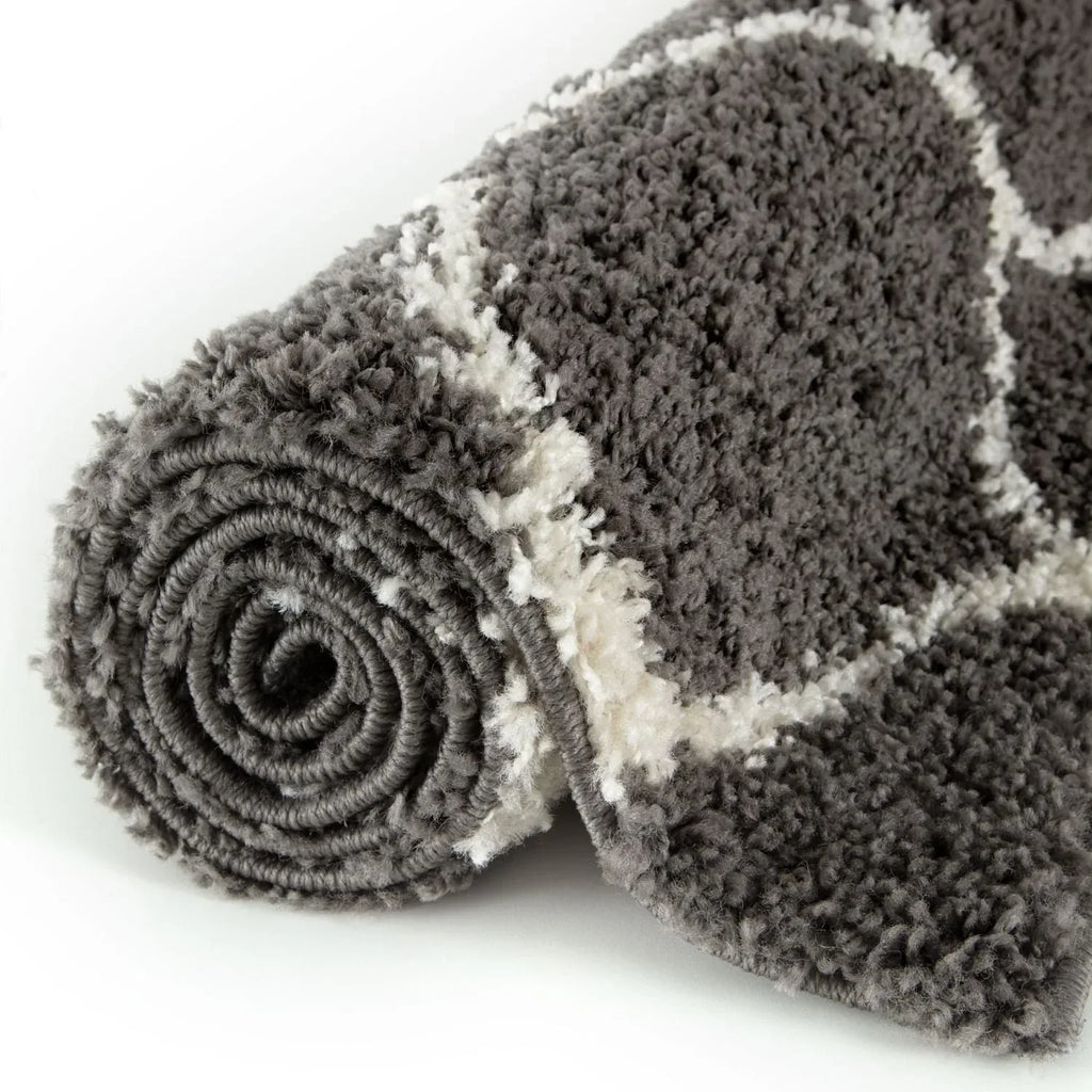 640_Moroccan_Dark_Grey_Shaggy_Rug-7 - Bobobiy