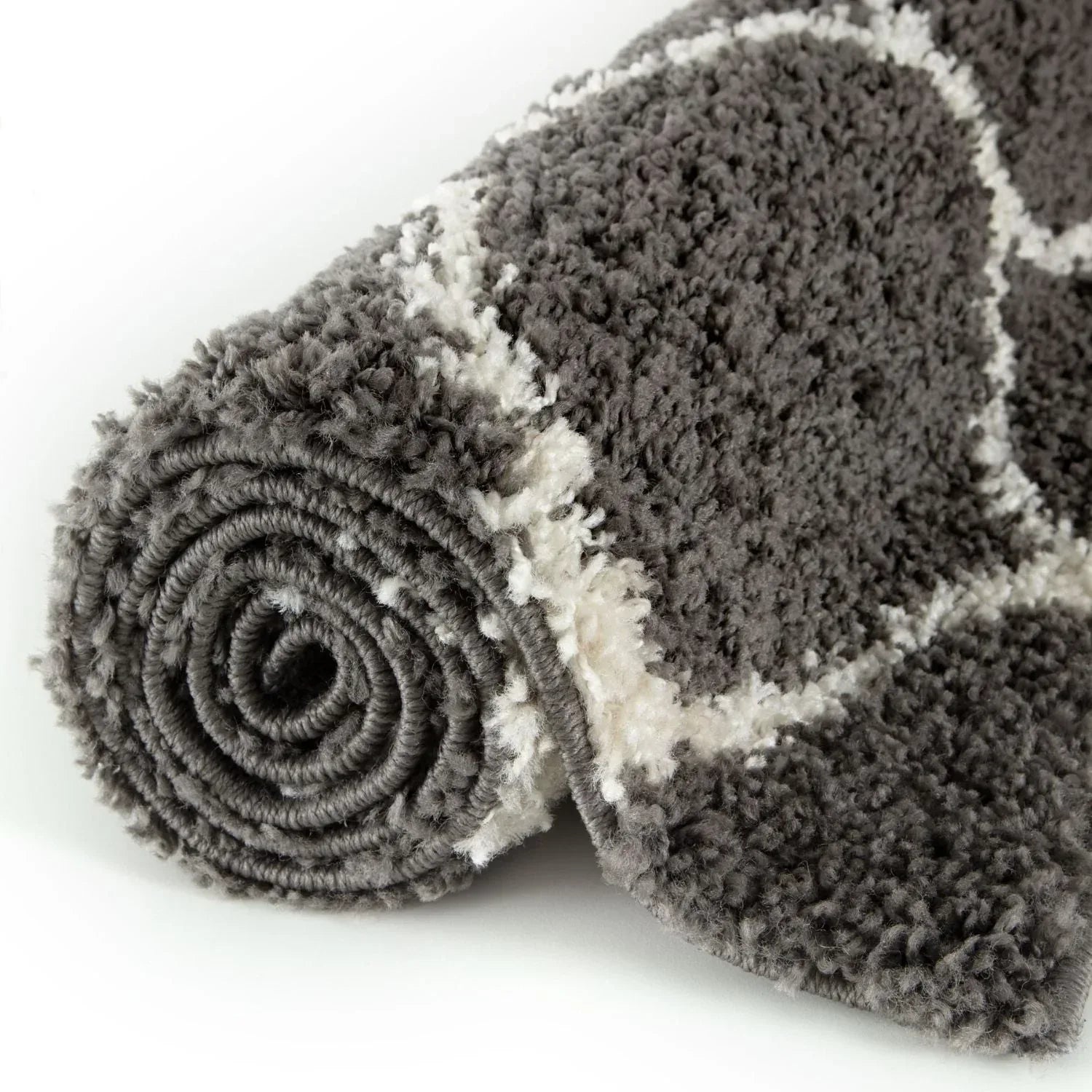 640_Moroccan_Dark_Grey_Shaggy_Rug-7 - Bobobiy