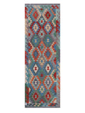 Maimana Afghanistan Kilim Runner - 248 x 84 cm - Handmade