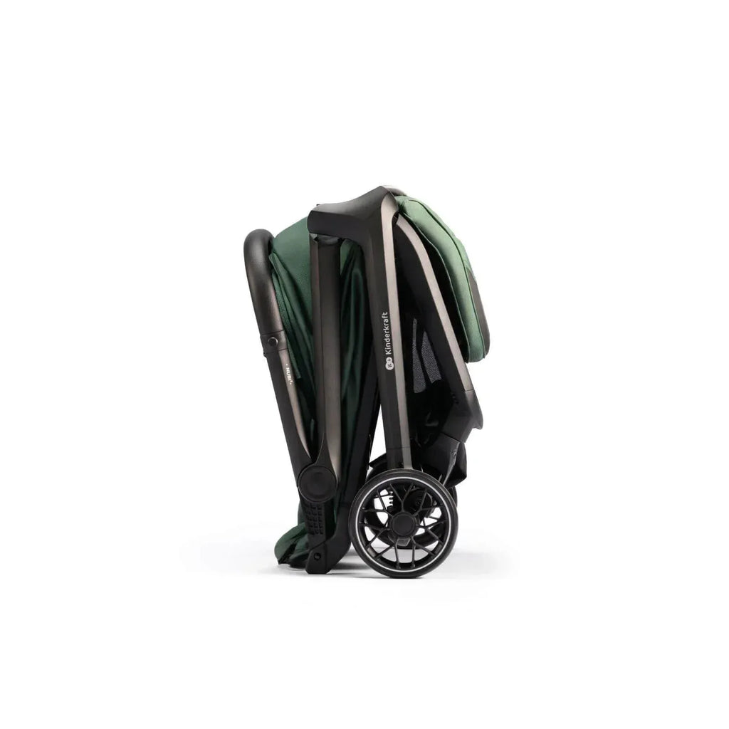 Kinderkraft Nubi 2 Auto-Folding Pushchair - Mystic Green - Bobobiy