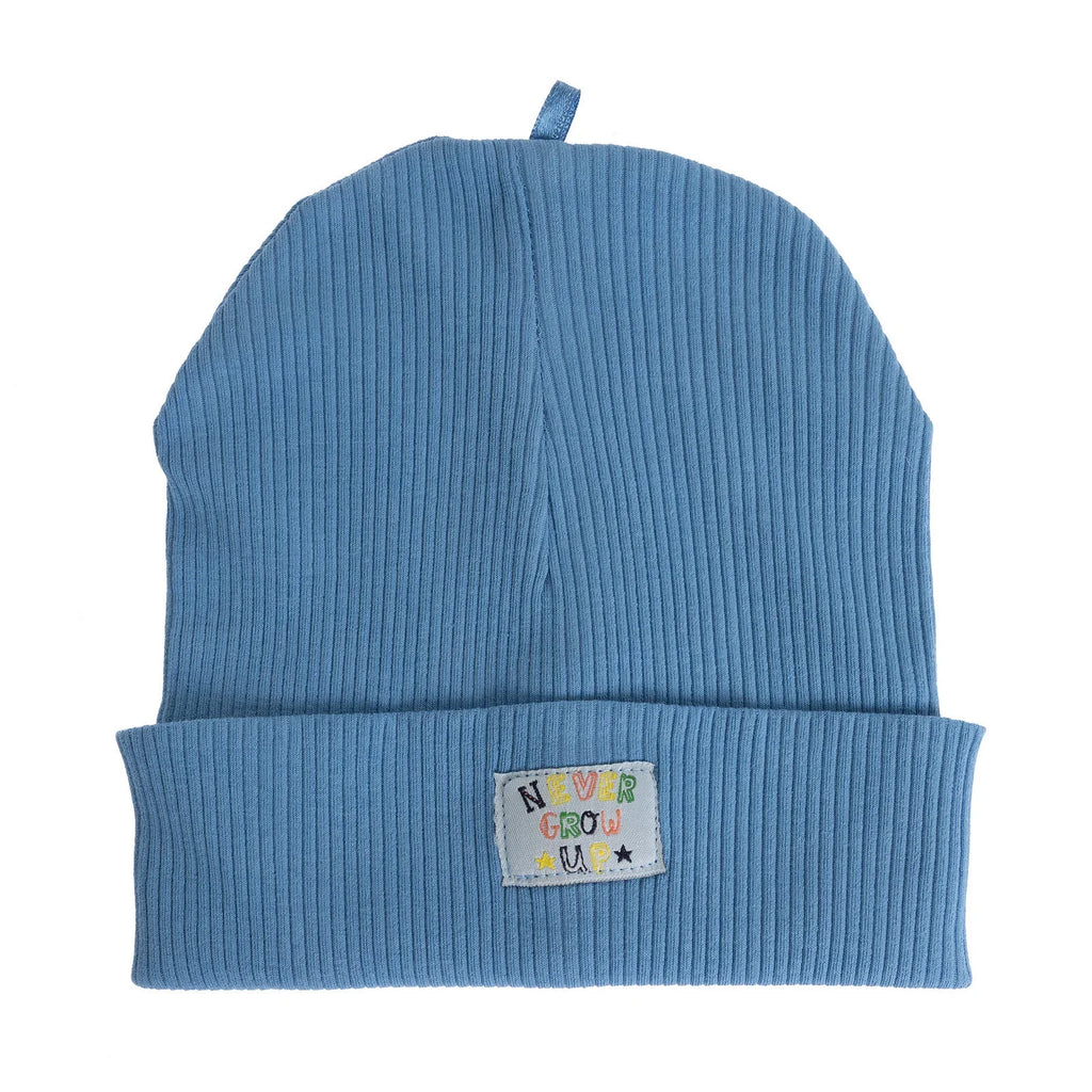 Little Plane Boy Beanie - Dark Blue