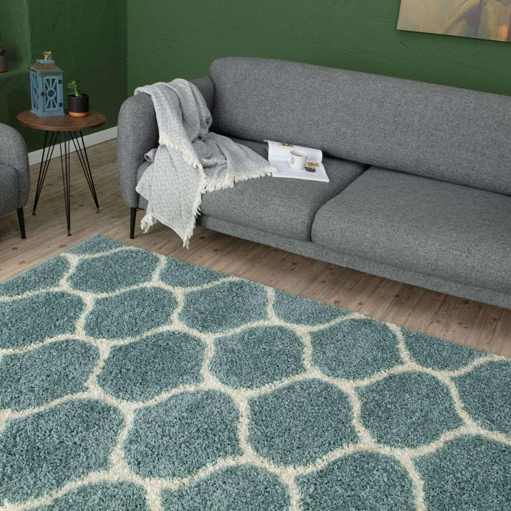 650_Moroccan_Duck_Egg_Blue_Shaggy_Rug-13 - Bobobiy