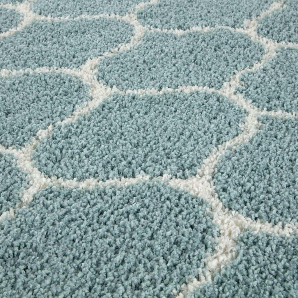 650_Moroccan_Duck_Egg_Blue_Shaggy_Rug-5 - Bobobiy