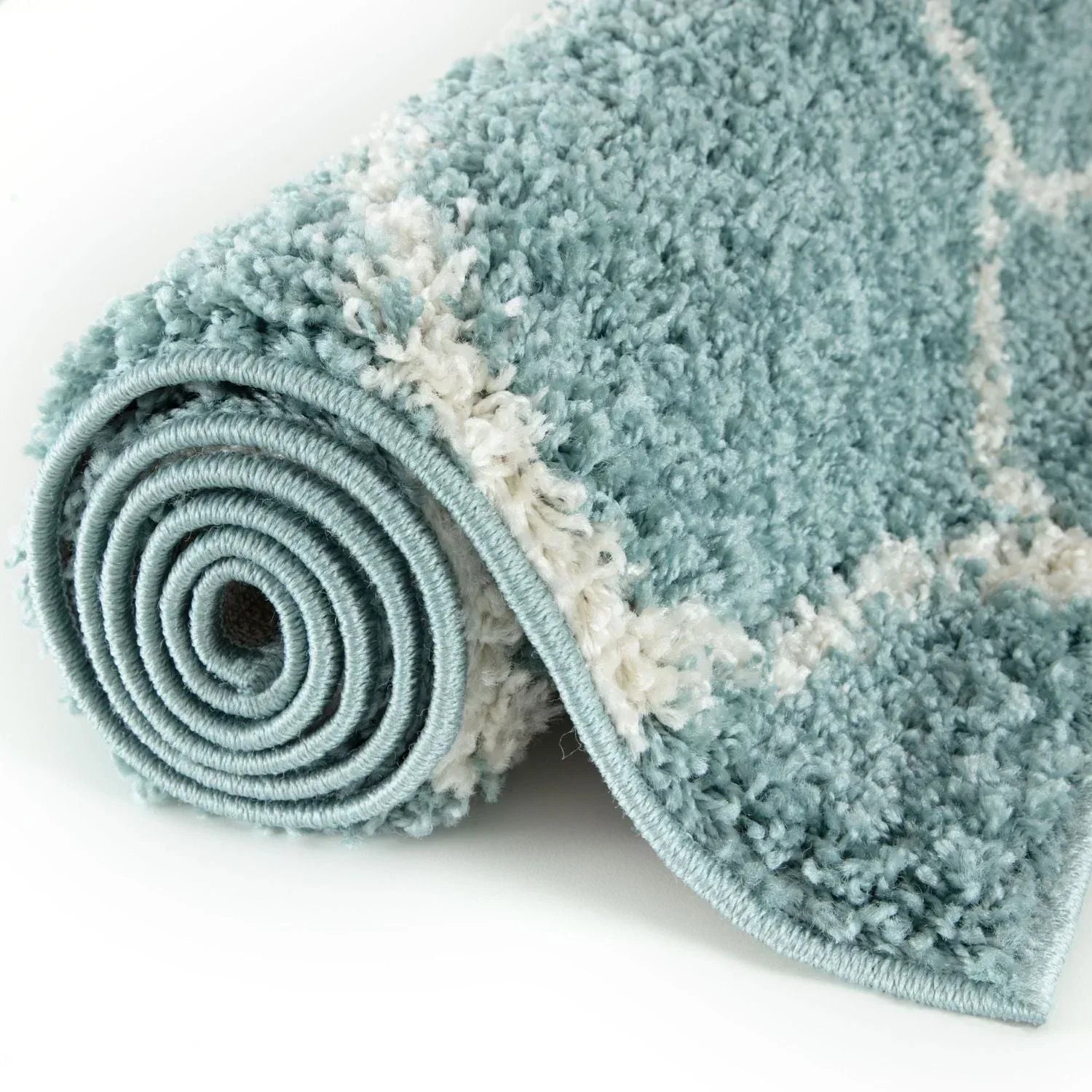 650_Moroccan_Duck_Egg_Blue_Shaggy_Rug-7 - Bobobiy