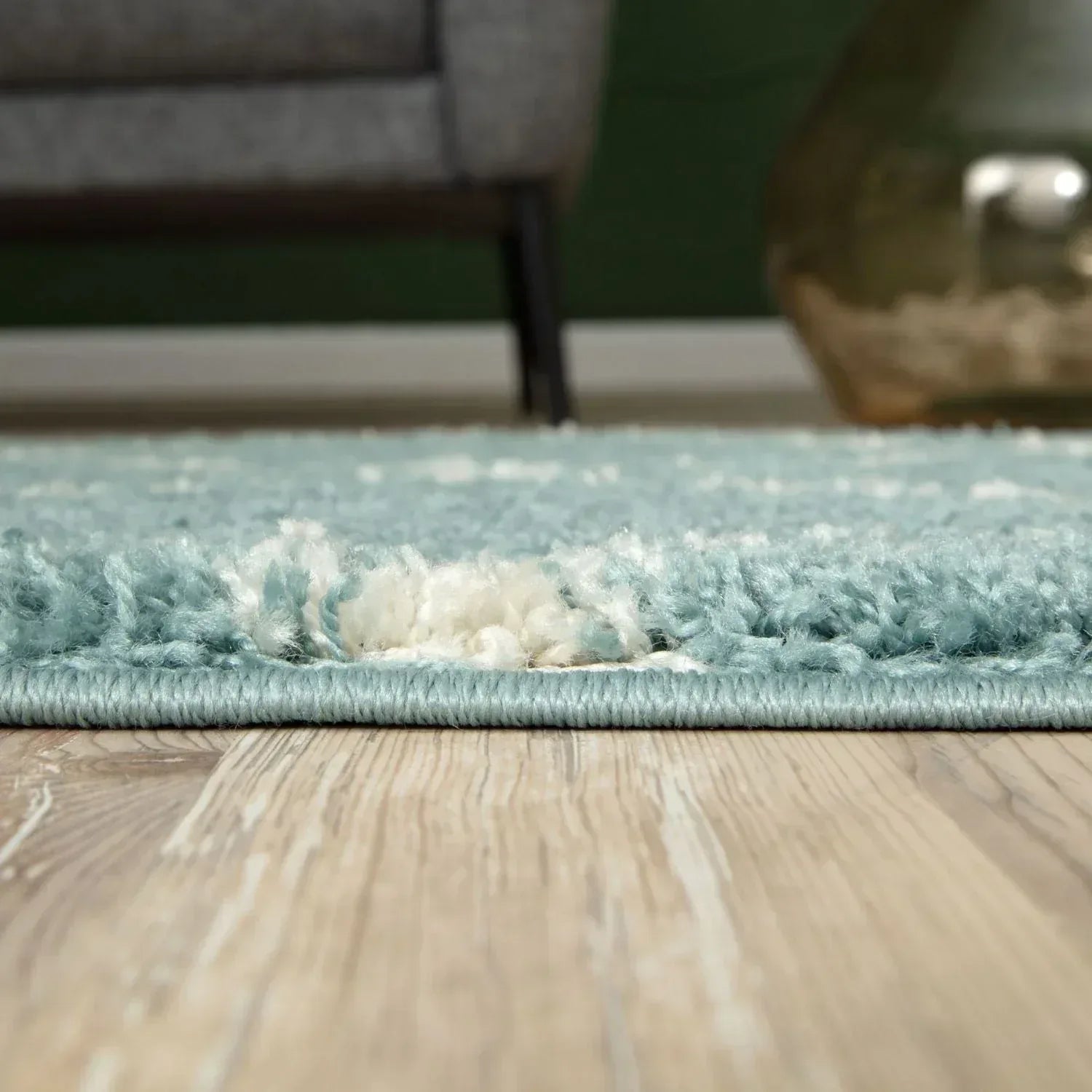 650_Moroccan_Duck_Egg_Blue_Shaggy_Rug-8 - Bobobiy