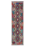 Maimana Afghanistan Kilim Runner - 288 x 81 cm - Handmade
